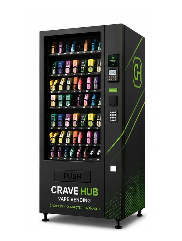 CRAVE HUB Compact Vape Vending machine